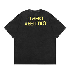 Gallery Dept. Black Logobrand T-Shirt