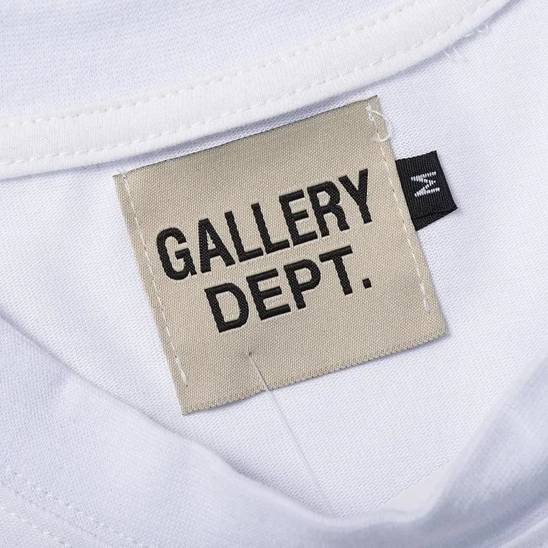 Gallery Dept. White Logobrand T-Shirt