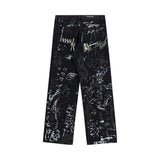 Balenciaga Jeans Graffiti Baggy