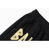 Balenciaga Logobrand Sweatshorts BB Black