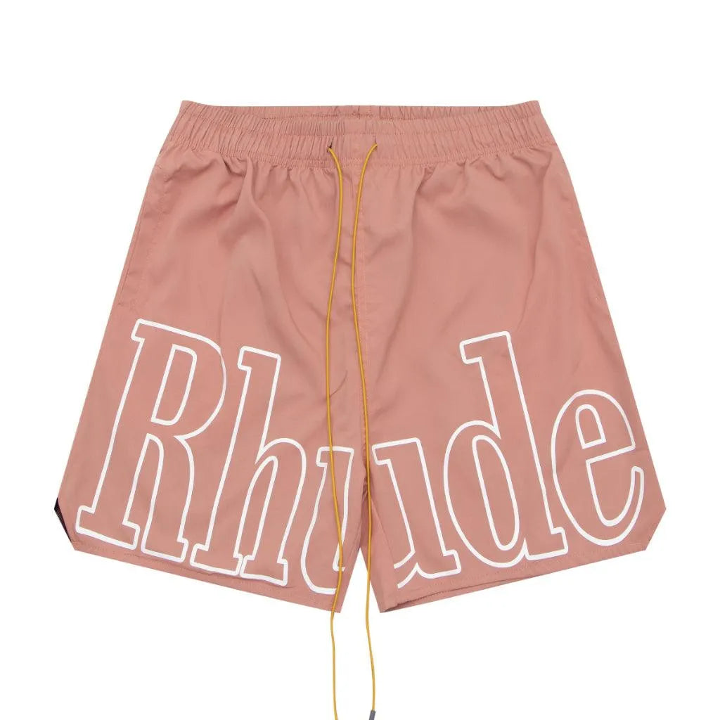 Rhude Logobrand Shorts Blue