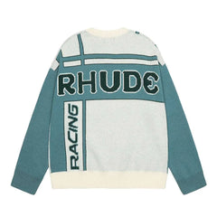 Rhude American Jacquard Wool T-shirt