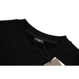 Balenciaga BackFlip Black Molton Sweatshirt