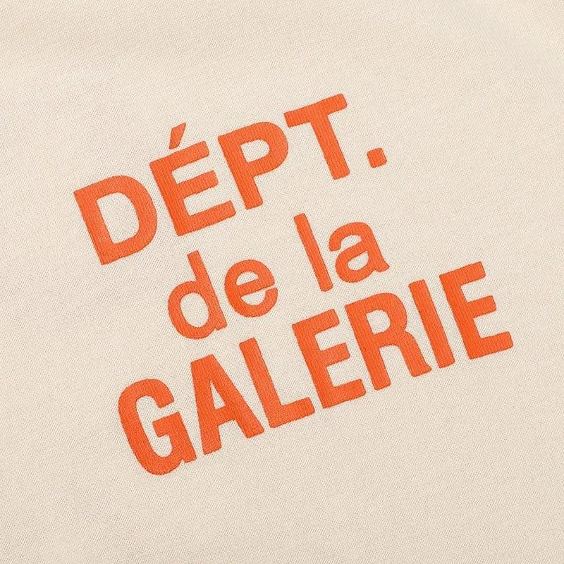 Gallery Dept. Beige Logobrand T-Shirt