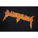 Balenciaga Jeans Logobrand Rock Jacket