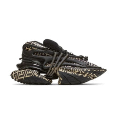 Balmain Chunky Unicorn Sneaker Black Squared