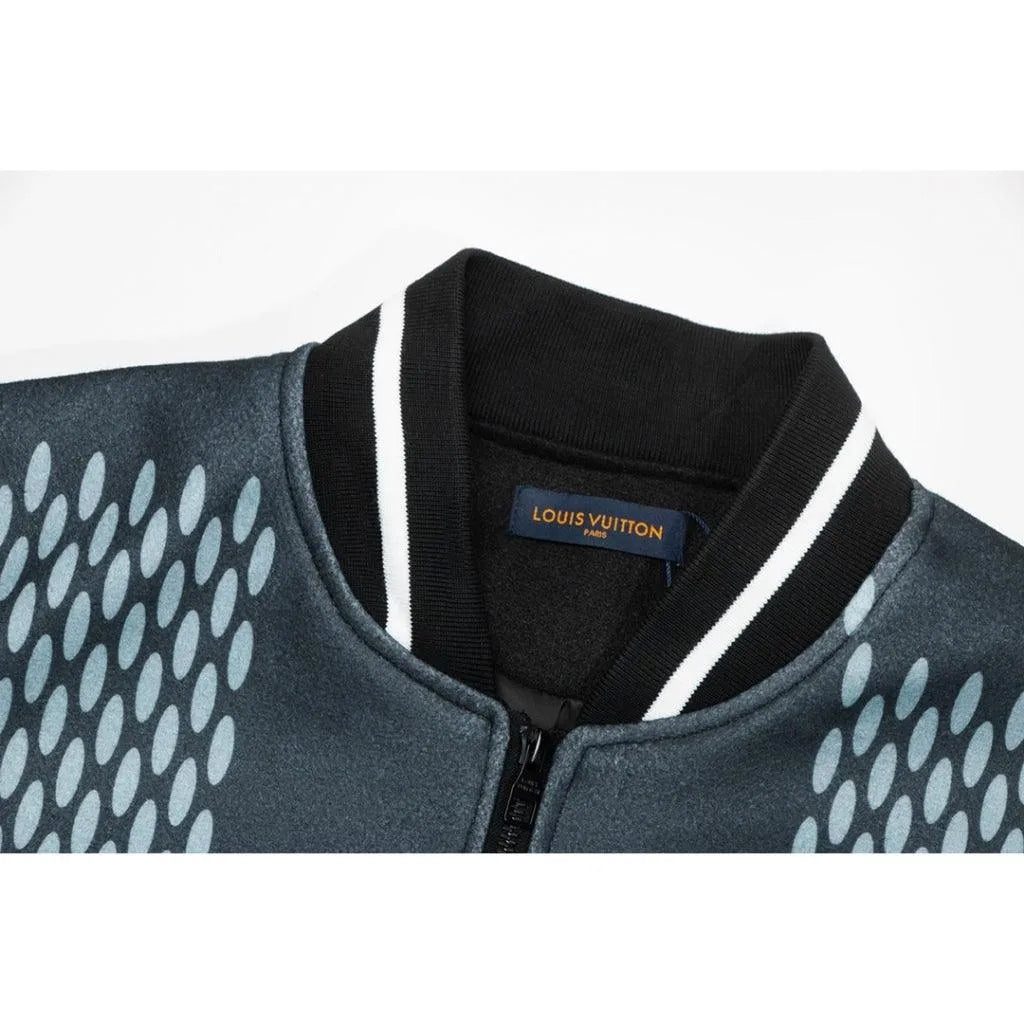 Louis Vuitton Square Blue Collegiate Jacket