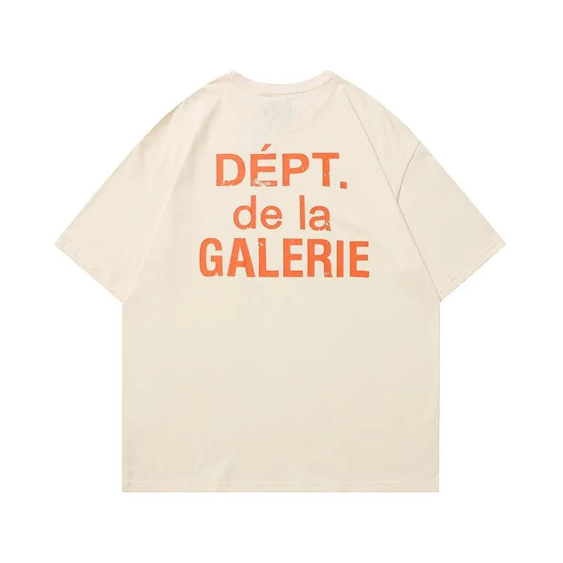 Gallery Dept. Beige Logobrand T-Shirt