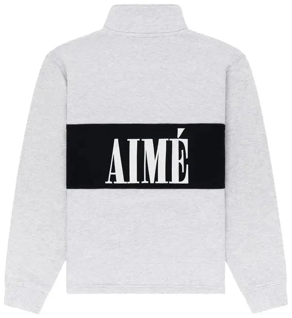 Aimé Leon Dore Quarter Zip Pullover 'Silver Mix'