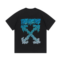 Off-White Blue Marker S/S Over Tee