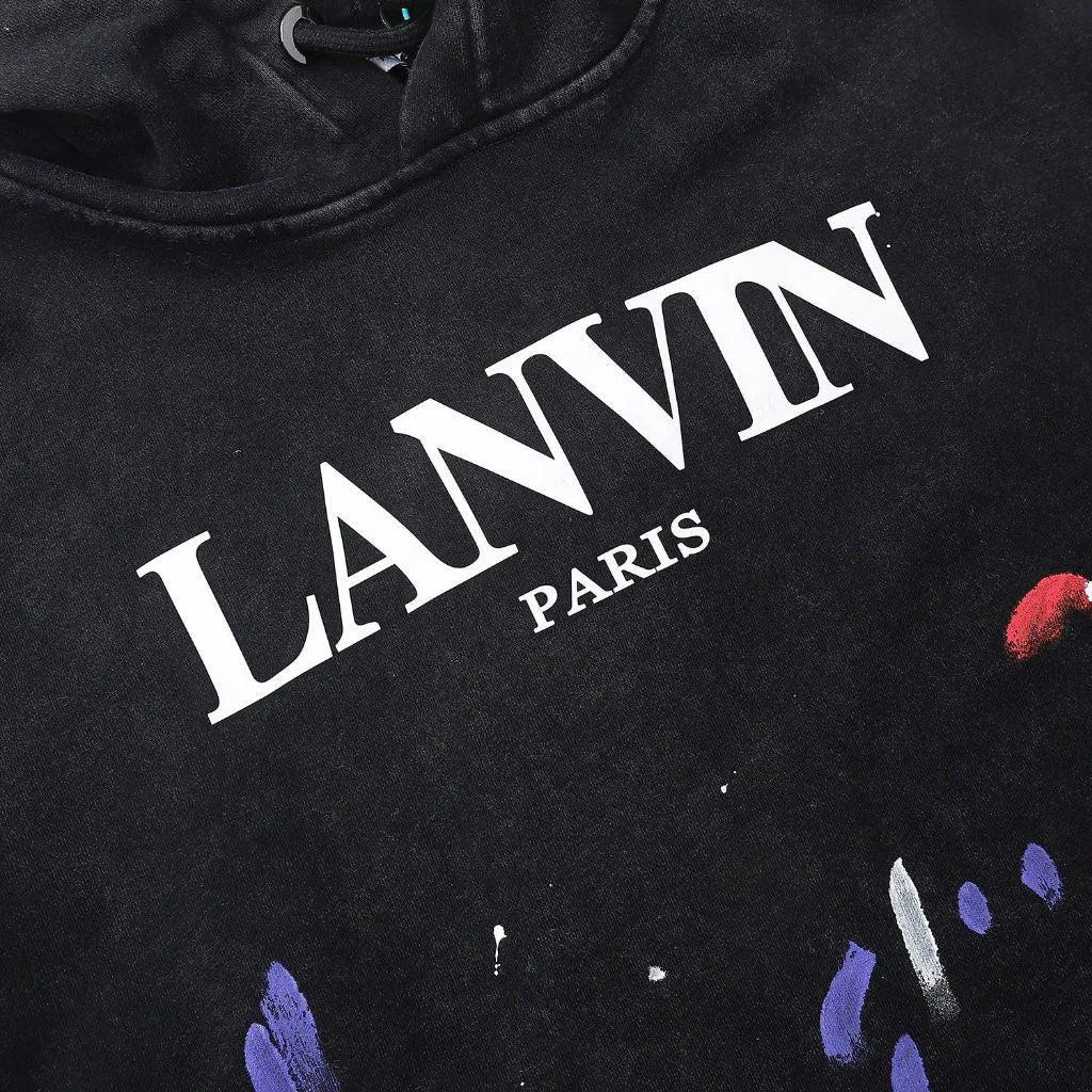 Lanvin Hoodie Logobrand Printed