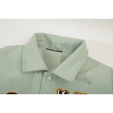 Louis Vuitton Green Collegiate Jacket