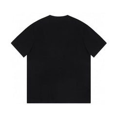 Lanvin Heart Logobrand Black T-Shirt