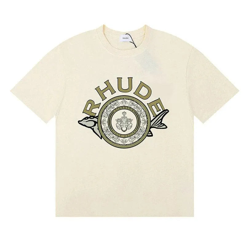 Rhude Cotton Logo Caviar Tee