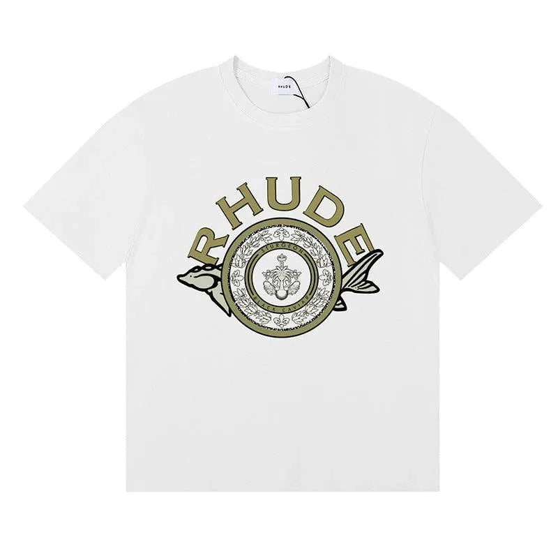 Rhude Cotton Logo Caviar Tee