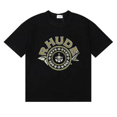 Rhude Cotton Logo Caviar Tee