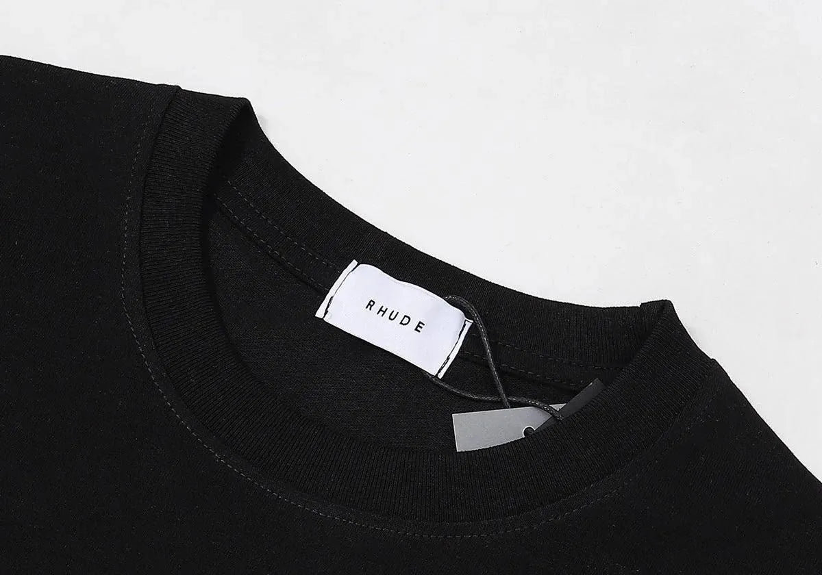 Rhude Cotton Logo Caviar Tee