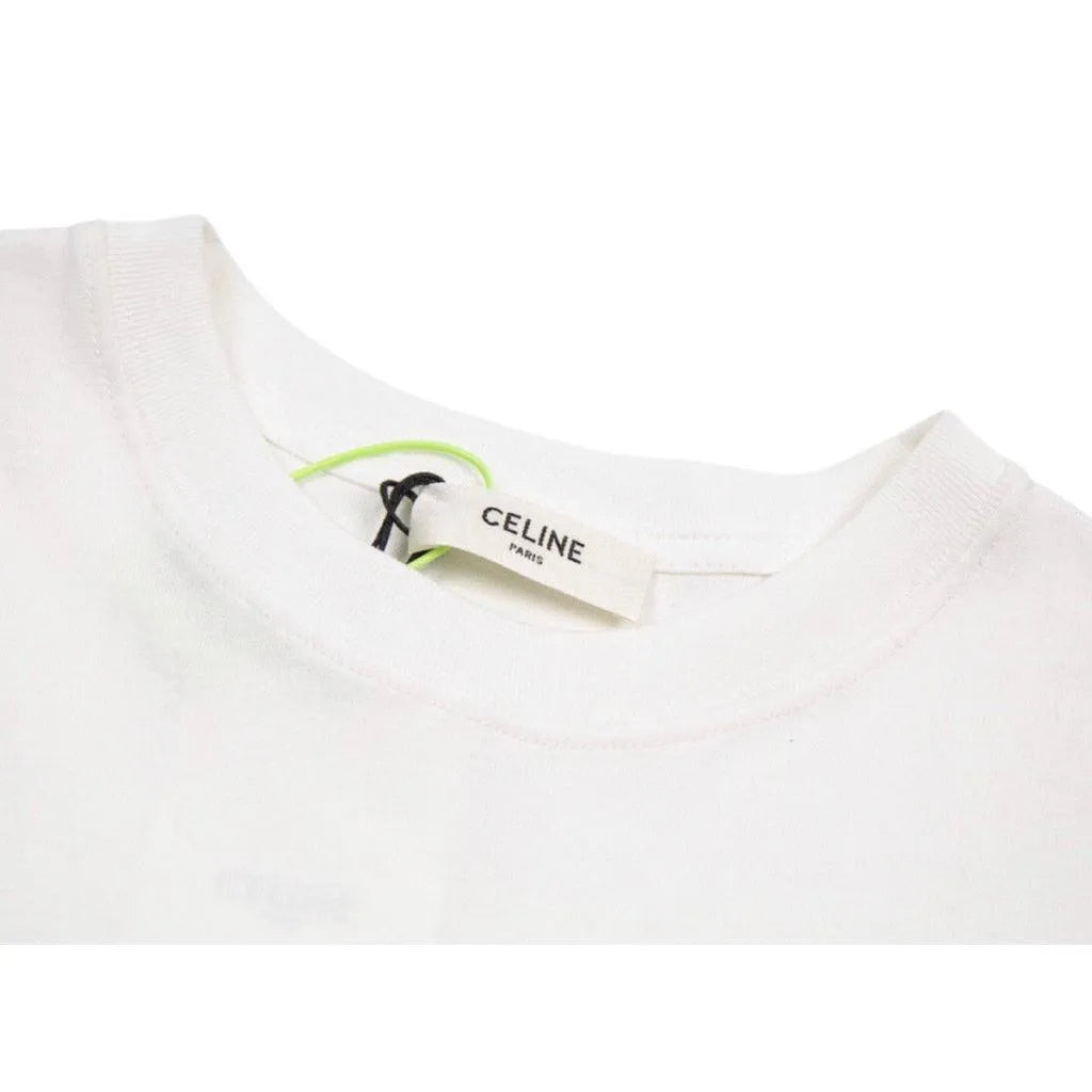 Celine Designer Summer White Tee