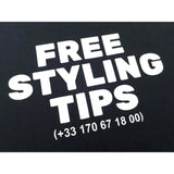 Balenciaga Styling Hotline Black Shirt