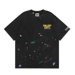 Gallery Dept. Painted Black Logobrand T-Shirt