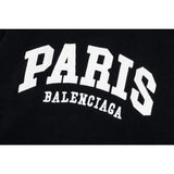 Balenciaga City Paris Black Fleece Sweatshirt