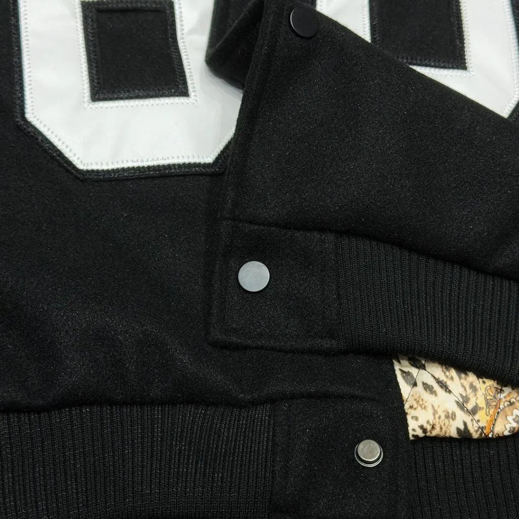 Stussy Collegiate Number Black Sweatshirt