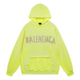 Balenciaga Tape Type Neon Green Sweatshirt