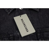 Balenciaga Jeans Logobrand Rock Jacket