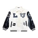 Louis Vuitton White Men's Collegiate Jacket