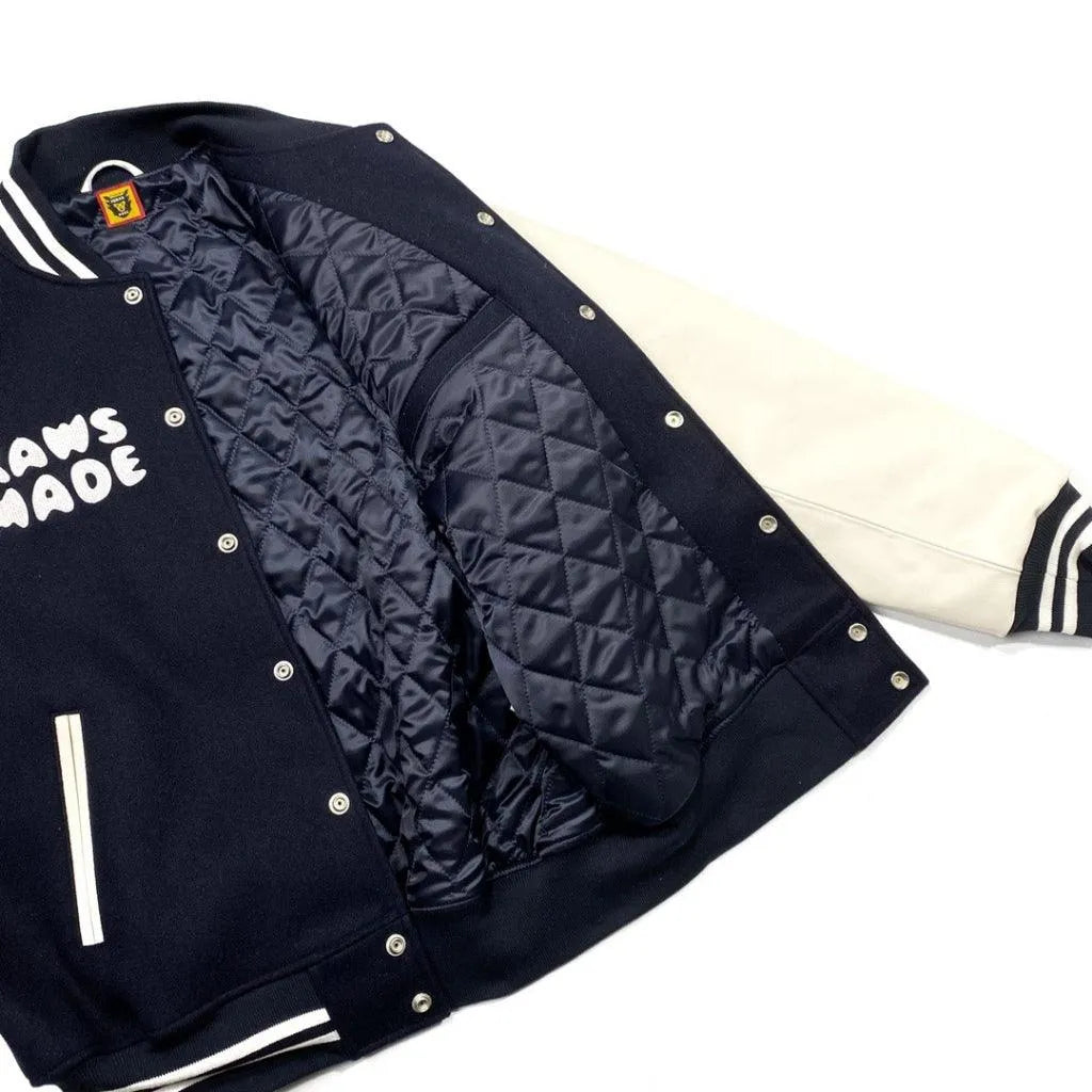 Human Made Vs Kaws Exclusive Collegiate Jacket