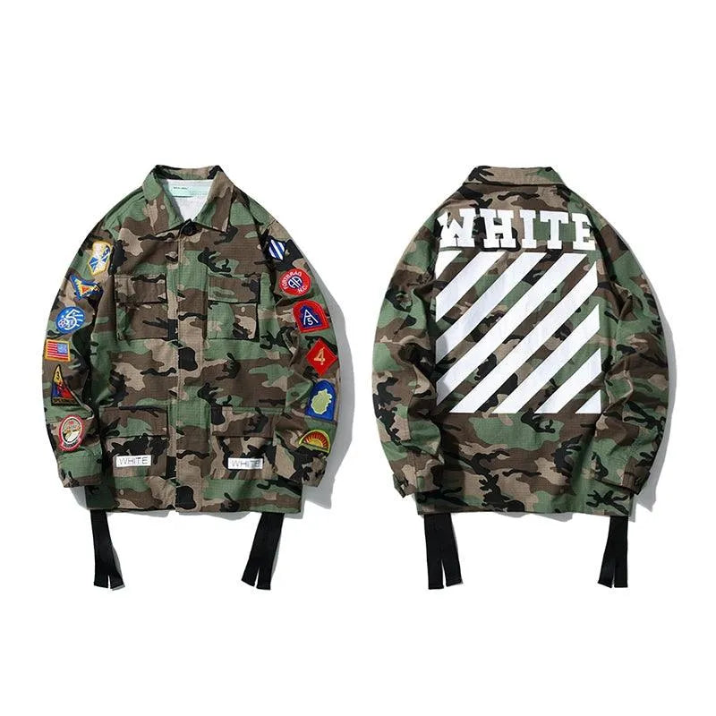 Off-White Virgil Military Camouflage Jacket