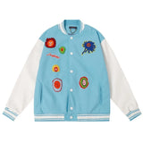 Louis Vuitton Light Blue Collegiate Jacket