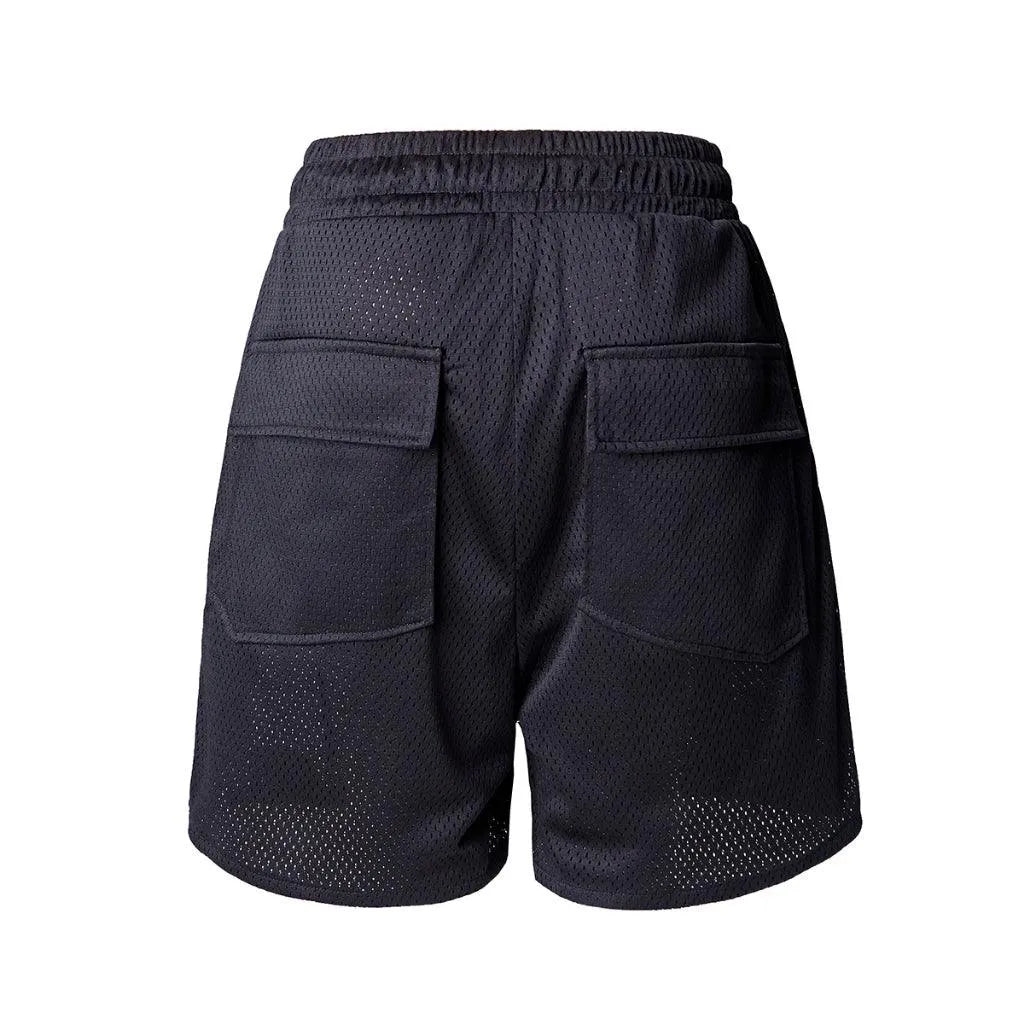 Rhude Logobrand Black Shorts