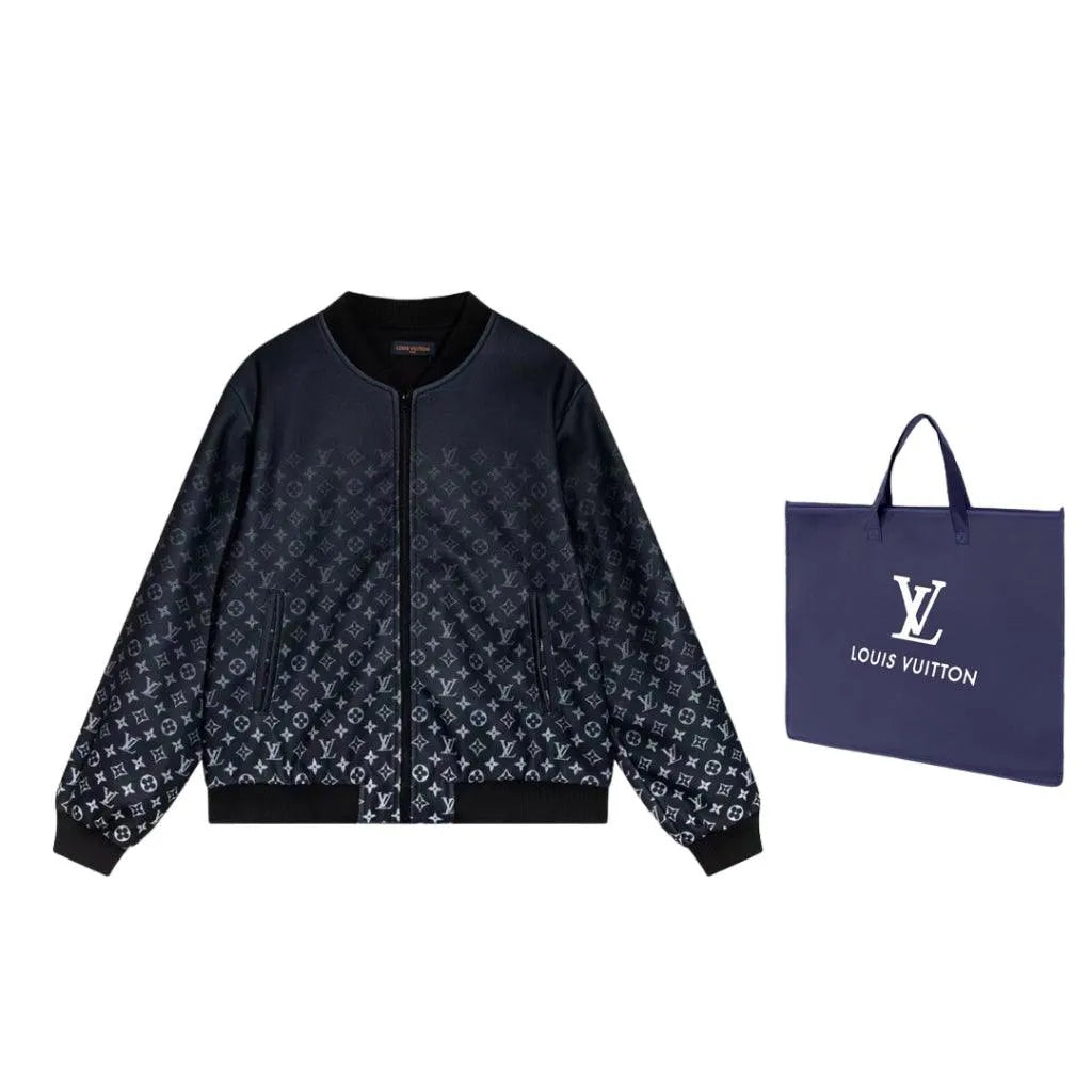 Louis Vuitton Square Blue Collegiate Jacket