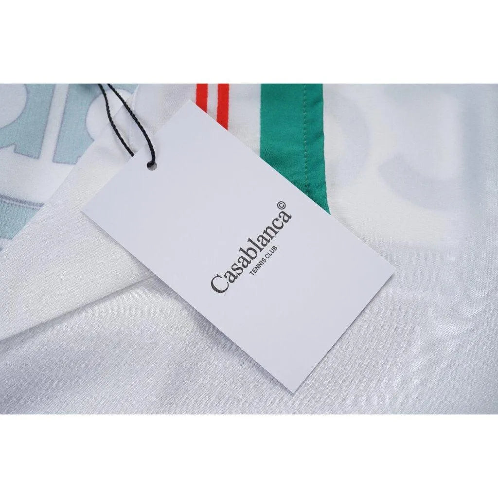 Casablanca Tennis Club Icon Silk Shirt