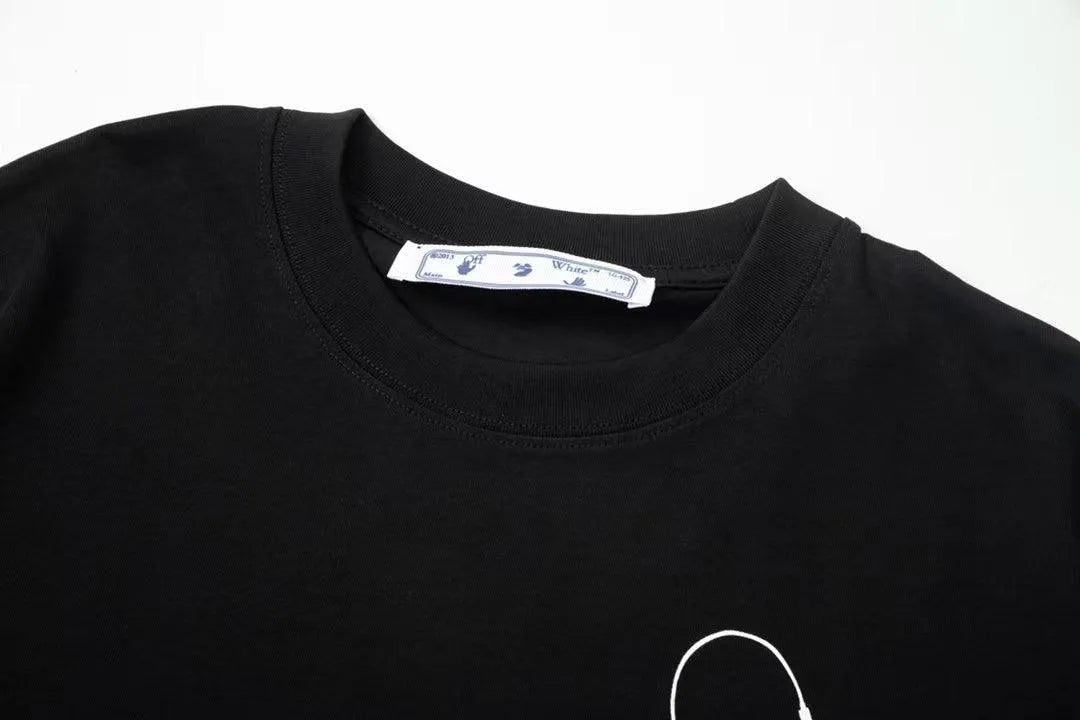 Off-White Scan Arrows Black Tee