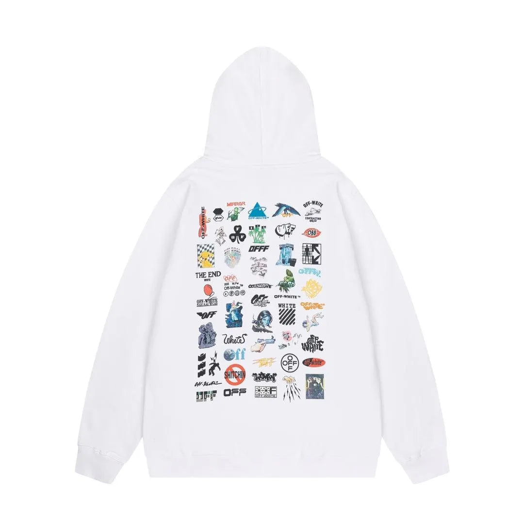 Off-White Logic Skate Hoodie