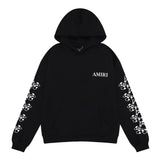 Amiri Hoodie Printed Tribal Black