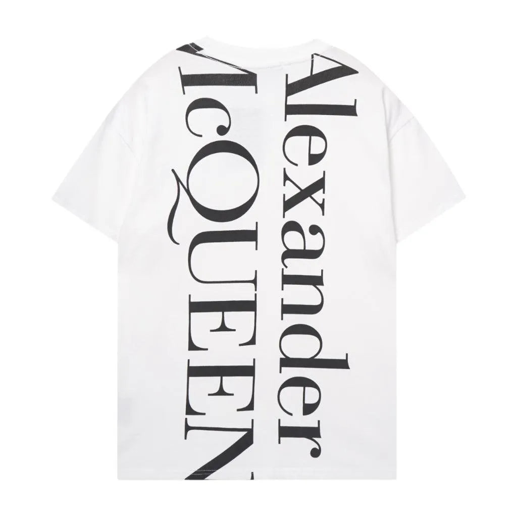 Alexander McQueen T-Shirt Logo White