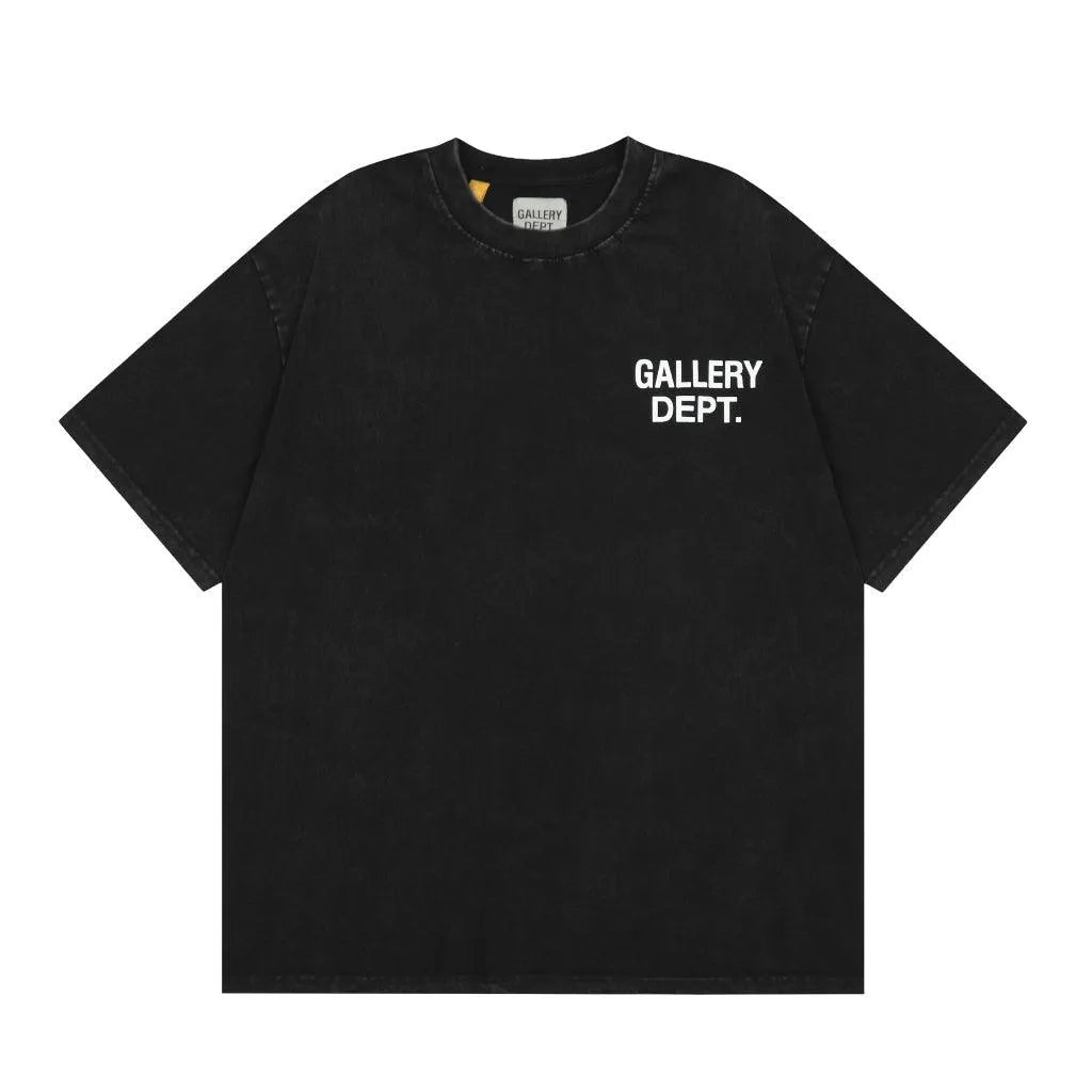 Gallery Dept. Black Logobrand T-Shirt