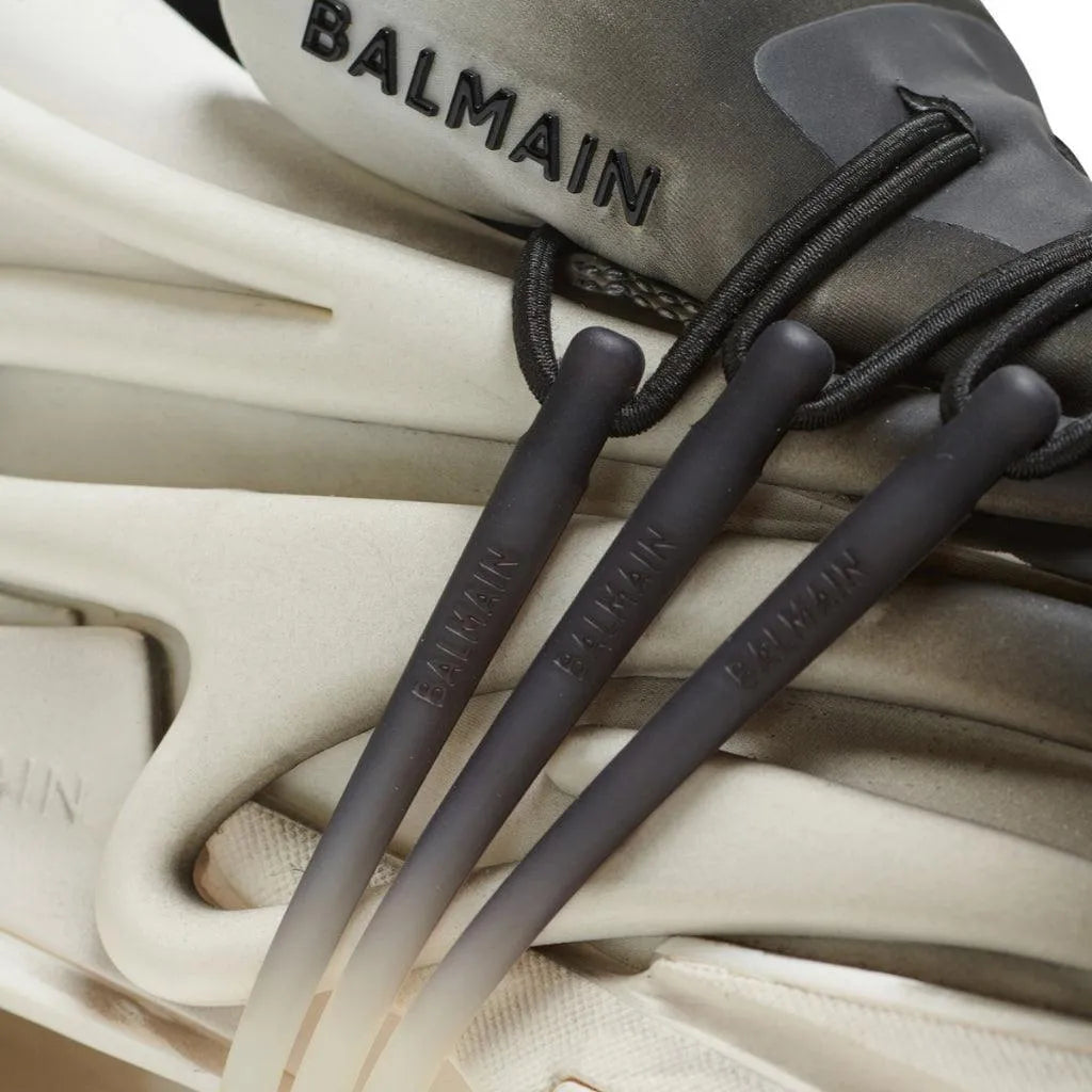 Balmain Chunky Unicorn Sneaker Neoprene White