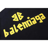 Balenciaga Tape Type Black Sweatshirt