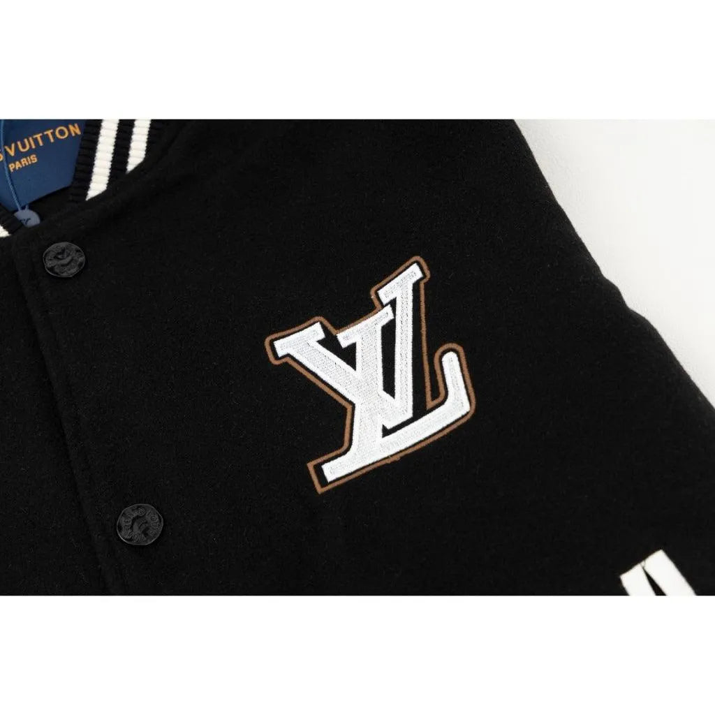 Louis Vuitton Square Blue Collegiate Jacket