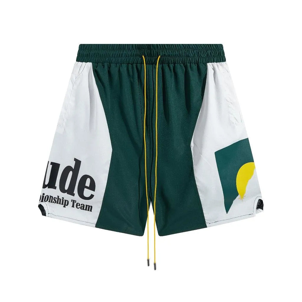 Rhude Tactel Champion Team Shorts