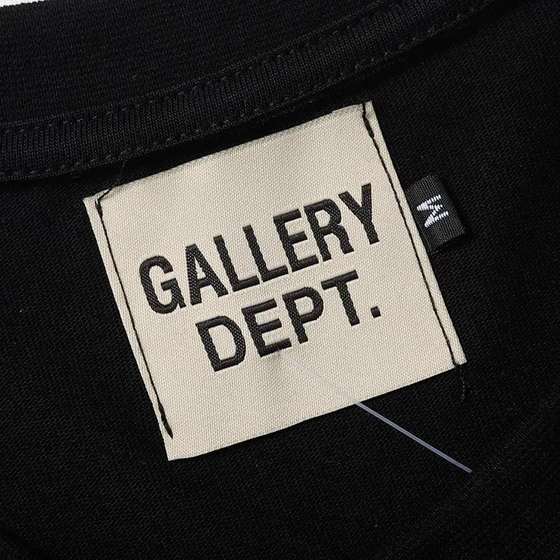 Gallery Dept. Black Logobrand T-Shirt