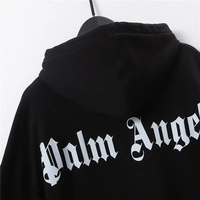 Palm Angels Logobrand Black Sweatshorts