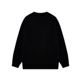 Balenciaga BackFlip Black Molton Sweatshirt