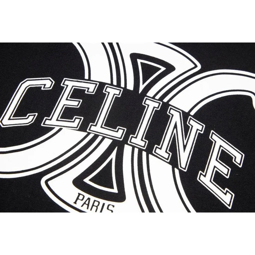 Celine Logobrand 3C White T-shirt