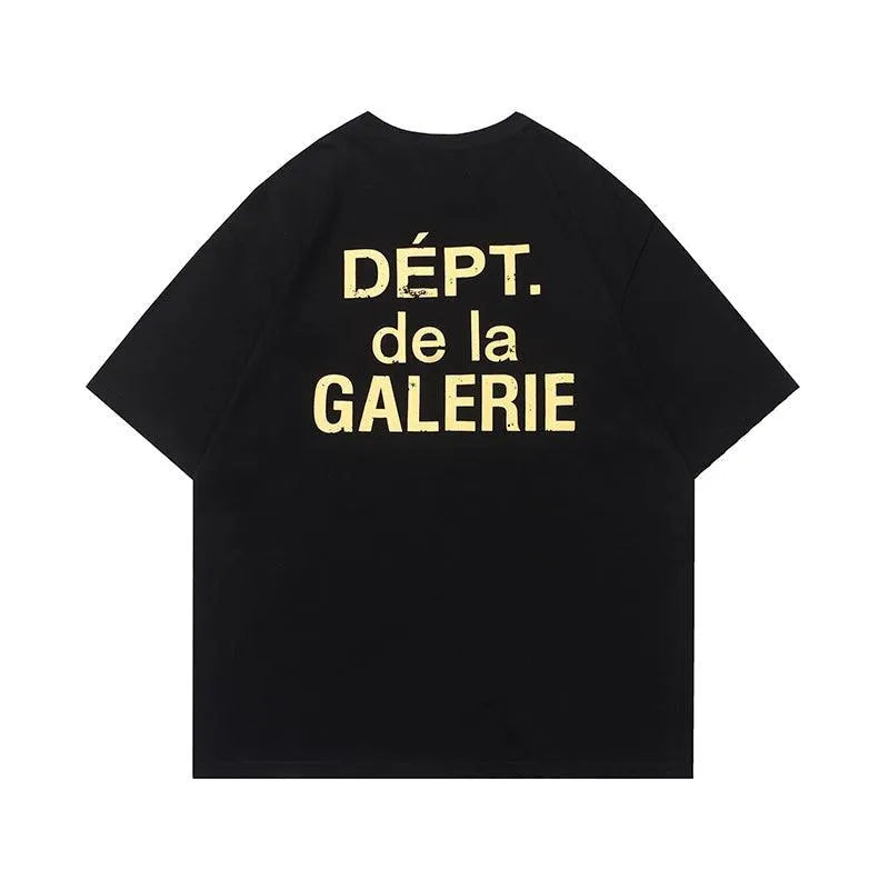 Gallery Dept. Black Logobrand T-Shirt