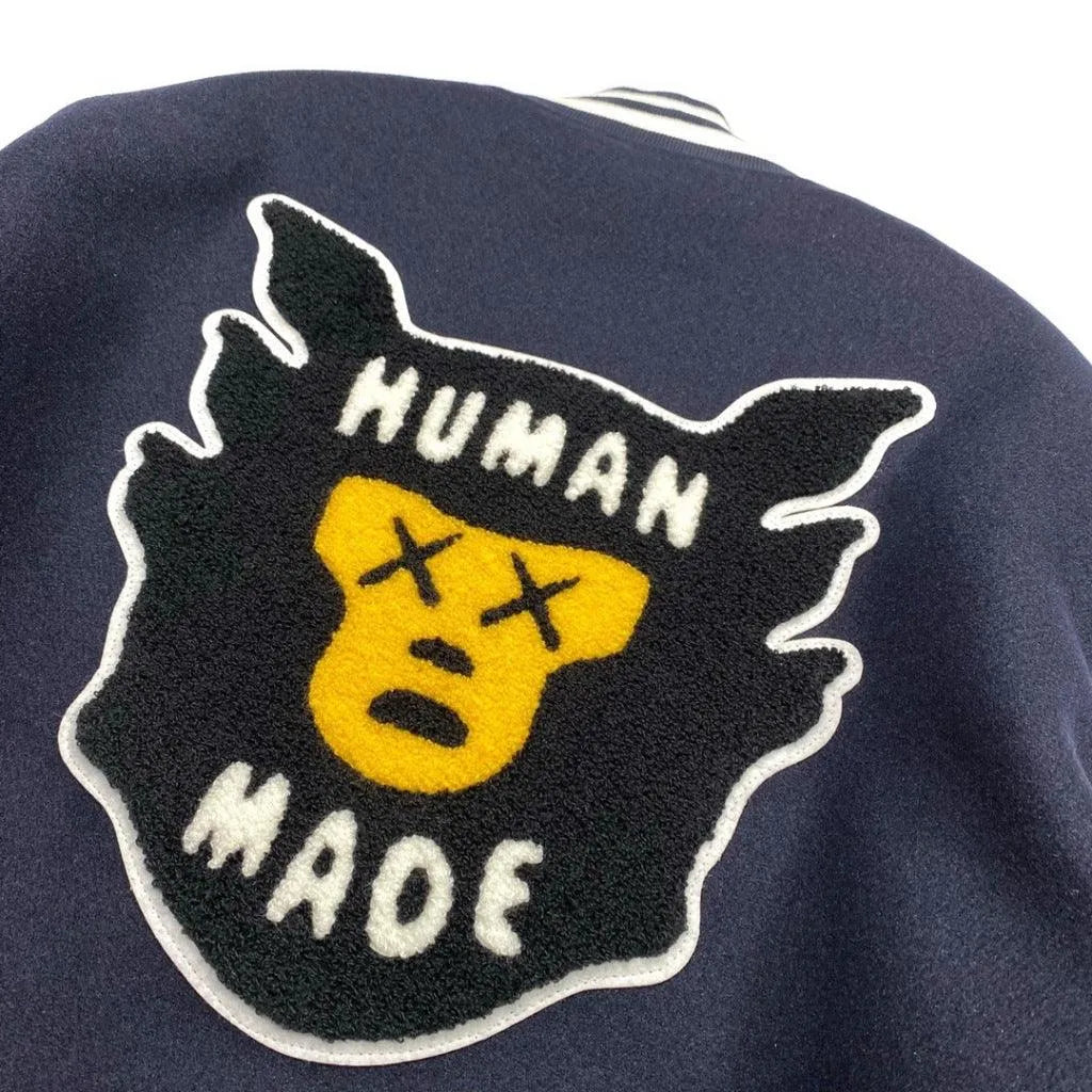 Human Made Vs Kaws Exclusive Collegiate Jacket